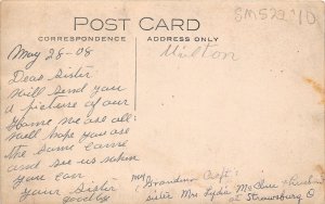 J56/ Strasburg Ohio RPPC Postcard c1910 Home Residence People 311