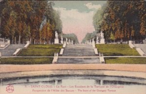 France Saint-Cloud Le Parc Les Escaliers de la Terrasse de l'Ornage