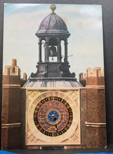 Vintage Postcard England Middlesex Hampton Court Palace 1965 Astronomical Clock
