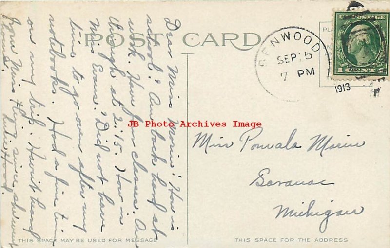 4 Postcards, Wheeling, West Virginia, High School Buildings Views