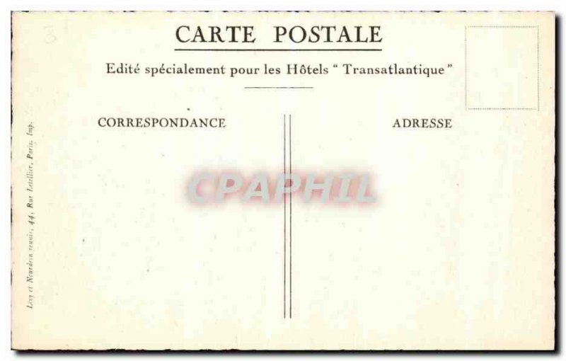 Old Postcard Casablanca Place de France