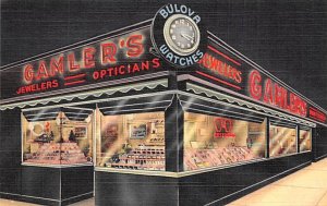 Gamler's Jewelers and Opticians 104 East Main Street, Linen Rochester, New Yo...