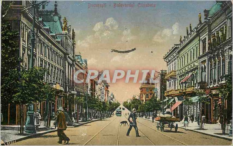 Old Postcard Bucuresti