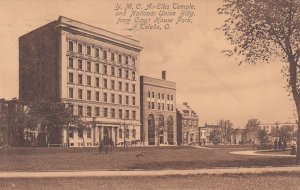 TOLEDO, Ohio, PU-1908; Y.M.C.A. Elks Temple And National Union Bldg.