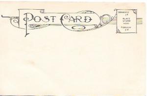 US Unused Penny post card - Oakwood Cemetery, Syracuse, New York. Built in 1859