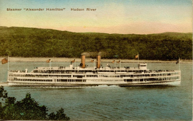 Hudson River Day Line - Steamer Alexander Hamilton