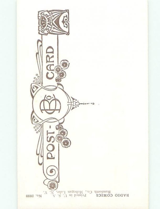 Bamforth COMIC SCENE Great Postcard AA9985