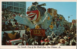 Rex Parade, King of the Mardi Gras. New Orleans, La  PC