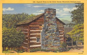Typical home in the great Smoky Mountains National Park USA National Parks Un...