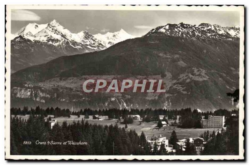 Postcard Modern s Sierre Crans Weisshorn