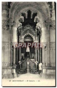 Old Postcard Montserrat El Camarin