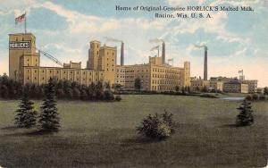 Racine Wisconsin Horlicks Malted Milk Factory Antique Postcard K71071