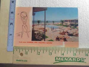 Postcard Folder Swimming Pool, El Sirata, St. Pete Beach, Florida