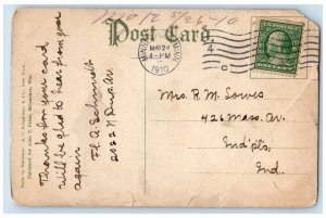 1910 Charman House Lake Minnetonka Minneapolis Minnesota Posted Vintage Postcard