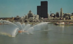 Toronto Fire Rescue In Harbour Brigade Canada Water Postcard