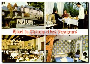 Postcard Modern Combourg Hotel Restaurant of the castle and travelers