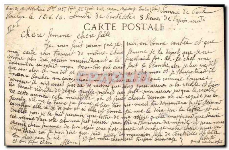 Old Postcard Bank Caisse d & # 39Epargne Vitry le Francois