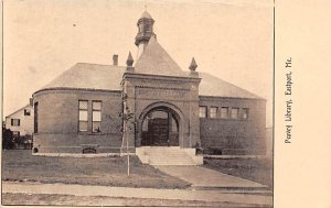 Peavey Library Eastport ME USA Postcard