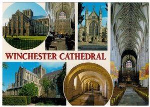 Great Britain 2018 Unused Postcard Winchester Cathedral