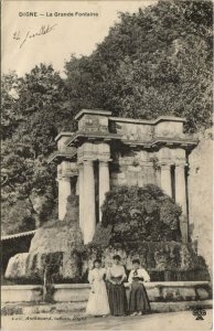 CPA Digne-les-Bains la grande Fontaine (1208738) 