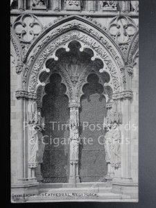 Lichfield Cathedral: West Porch c1935
