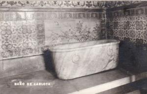 Mexico Bano de Carlota Bathtub Real Photo