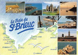 BC60116 Maps Cartes geographiques La Baie de St Brieuc Bretagne 