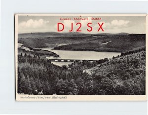 Postcard DJ2SX Vecsetalspecce Lüdenscheid Germany