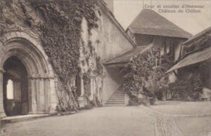 Switzerland Cour et escalier d'Honneur Chateau de Chillon