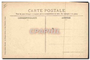 Old Postcard Bank Caisse d & # 39Epargne Halles and Saint Calais