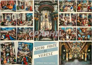 Postcard Modern Sacro Monte di Varese