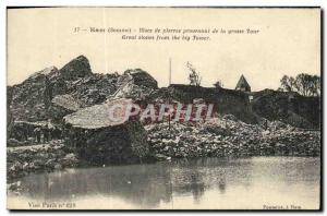 Postcard Old Ham Blocks Stones Coming from the Big Tower