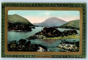 Killarney Ireland Postcard The Upper Lake Grander Scenery c1910 Tuck Art