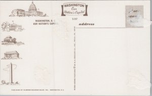This is Washington DC Postcard C353