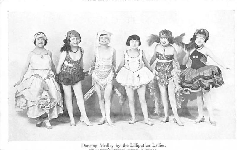 Dancing Medley by the Lilliputian Ladies John Lesters Midgets, Tower Blackpoo...