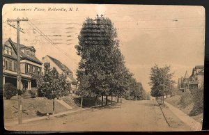 Vintage Postcard 1915 Rossmore Place, Belleville, New Jersey