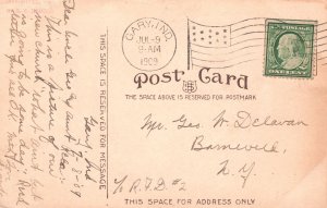 Vintage Postcard 1909 Methodist Episcopal Church Parish Building Gary Indiana IN