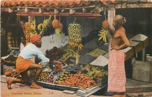 Vegetable Dealer Ceylon Colombo