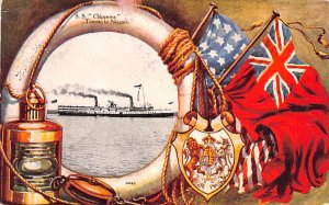 SS Chipewa Toronot to Niagara 1906 Missing Stamp 