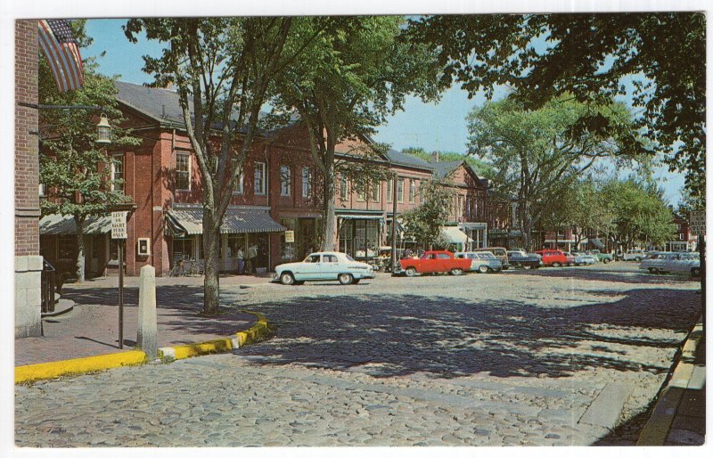 Nantucket's Cobbled-Stoned Main Street