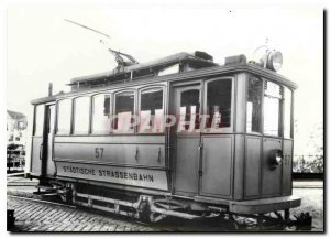 Postcard Modern tram-museum verein zuerich Motorwagen This 2/2 Nr. 57