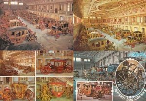 Lisboa Portugal Coach Museum Transporation 4x Postcard s