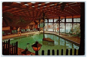 1971 Inn of the Lamplighter Springfield Illinois IL Vintage Posted Postcard
