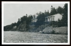 h2386 - ST. JEAN PORT JOLI Quebec 1940s Auberge du Faubourg. Real Photo Postcard