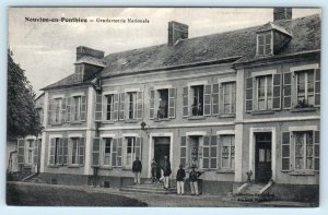 NOUVION en PONTHIEU, FRANCE ~ Gendarmerie Nationale Police c1910s Postcard