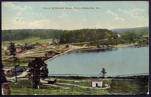 Cold Stream Dam Philipsburg Pennsylvania used c1911