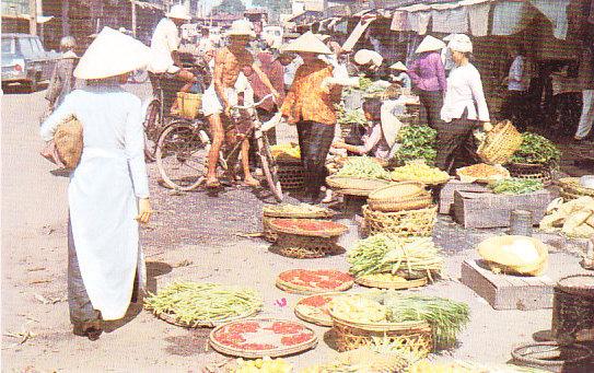 Vietnam - Saigon Marketplace.   