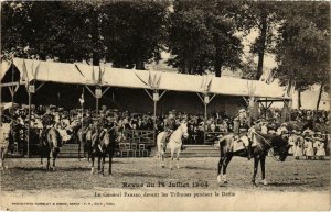 CPA Militaire Toul - Revue du 14 Juillet - Le Général Pamard (90335)