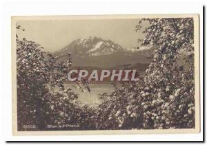 Switzerland Old Postcard Blick auf Pilatus