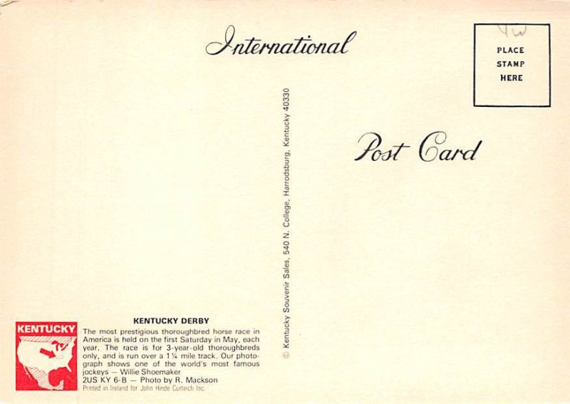 Kentucky Derby , Kentucky   